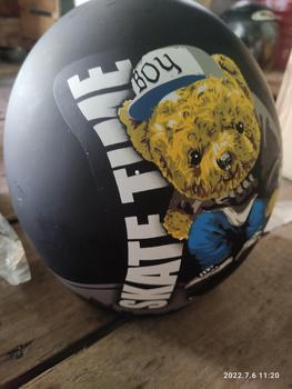 Product Review of helm bogo dewasa Helm SNi karakter Lucu kekinian Kaca Motorcycle from D**a 3