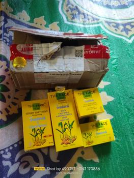 Product Review of THE FACE TEMULAWAK BPOM 5IN1 bisa cod from C**🐯 0