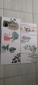 Product Review of Set Hiasan Dinding Abstrak Dapat 3 Panel Walldecor - SETABSTRAK-07 from r**7 0