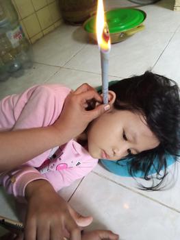 Product Review of 10 Pcs Asli Ear Candle Indian Tipe Terompet with Plug Murah Grosir Origin Lilin Pembersih Telinga Pembersih Kotoran Telinga from S**o 1