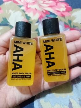 Product Review of AHA MIMI WHITE Body Bright Serum - Body Serum - Serum Badan - Serum Pemutih Badan - 30ml from L**a 0