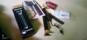 Product Review of Alat Cukur Elektrik Profesional Hair Trimmer Detailer Cordless / Mesin Cukur Rambut Cas T9 / Pisau Cukur Jenggot from M**h f** 2