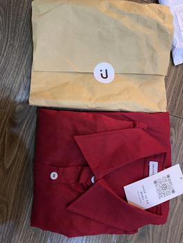 Product Review of Áo sơ mi oversize dài tay unisex chất linen Unleashedvn CAMERON OVERSIZED UNISEX LINEN SHIRT from 🍀**r 0