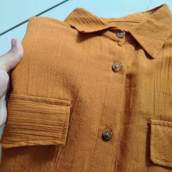 Product Review of Kemeja Premium Wanita Atasan Rayon Terbaru Kemeja Blouse Wanita from T**o R** 1