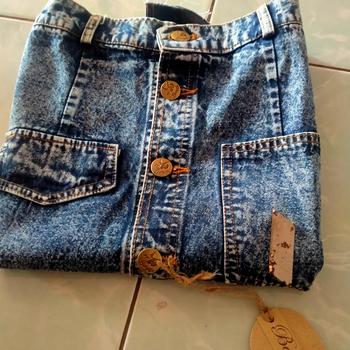 Product Review of rok jeans riped terbaru wanita/rok jeans sobek wanita/rok jeans terbaru/shabhira16 from i**a Q** 0