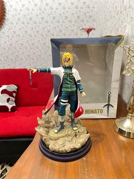 Product Review of PVC HOKAGE SENJU TOBIRAMA KAKASHI TSUNADE MINATO FIGURE NARUTO SEMI RESIN from m**3 0