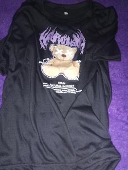 Product Review of KAOS DISTRO BONEKA KEREN / BISA COD / BAJU UNISEX OVERSIZE / LENGAN PENDEK from 4**💫 0