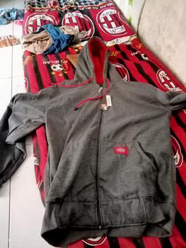 Product Review of Jaket Jumbo Pria Wanita Big Size Cowok Cewek Oversize XL XXL XXXL XXXXL XXXXXL Ld 120 130 140 Hoodie Zipper Polos Distro Tebal Murah Premium Terbaru from M**Y 0