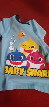 Product Review of Setelan Kaos Anak Baby Shark 07 Tahun Bahan Katun parsel from s**i s**i 0