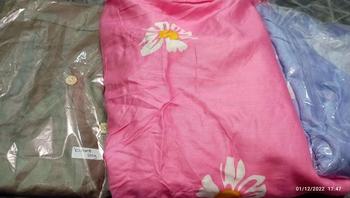 Product Review of Paket 3pcs Daster Kimono Long Busui Motif Belah Samping Panjang Bumil Katun Rayon from N**n 2