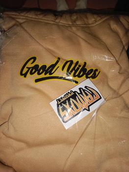 Product Review of CAMOXS Jaket Sweater Hoodie Pria Distro Original Aesthetic Grafity Hitam Good Vibes Motif Fleece Tebal Oversize M-XXL Terbaru Dan Terlaris Cowok Jumper Keren Zipper Suiter Bandung from 𝘿**🚀 0
