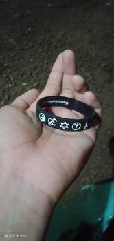 Product Review of Peace - Hitam - Gelang Wristband by Embracelet from ˗**˗ 2