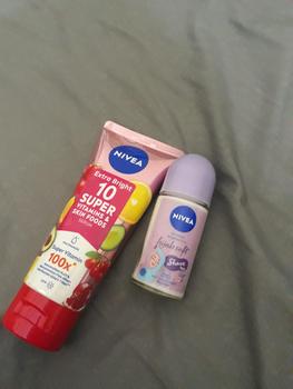 Product Review of NIVEA Body Care Package - Extra Bright 10 Super Vitamins + Shaveless Deodorant - Mampu  Mencerahkan Ketiak dan Melembutkan Kulit from d**v 2