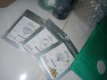 Product Review of Benih premium selada hijau kemasan urban farming from m**💜 0