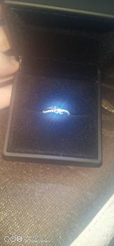 Product Review of Cincin Moissanite Lapis Emas Putih 18K - Blanche Minimalist Moissanite Ring 0.1 CT - Lore Jewellery from I**4 0