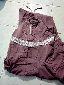 Product Review of Mukena Terusan Lajuran Dewasa Katun Renda Muslim from N**a 0