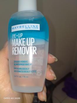 Product Review of Maybelline Lip & Eye Makeup Remover - 70 ml & 150 ml (Dengan Formula Lembut Untuk Make Up Waterproof) from e**_ 0