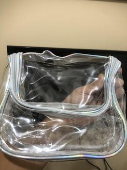 Product Review of Tas Kosmetik Anti Air/Tas Kosmetik Washbag / Tas Alat MakeUp / Cosmetic Bag Organizer / Tas Make Up Wanita/Tas Kosmetik Travel Transparan /Cosmetic Cube Transparent Clear PVC Toiletries Wash Bag /Pouch Kosmetik from J**y D** M**l S**r 1