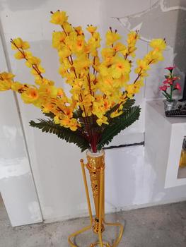 Product Review of bunga hias bunga pojok sakura mihua k 14 set pot besi BUNGA PELASTIK from t**2 0