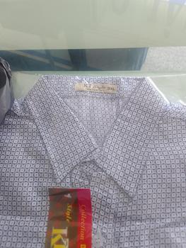 Product Review of AP27 ( 45-85kg) Áo sơ mi trung niên hoạ tiết sơ mi nam người lớn chất mềm from F** K** P**️ 0