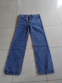 Product Review of HTM - Hight waist Loose Jeans Hangover Celana Panjang Jeans Wanita Jumbo Bawahan from D**h 0