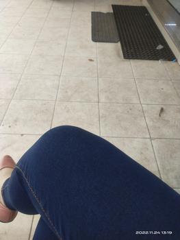 Product Review of Celana Pinggang Karet Jeans Wanita Panjang Kekinan Original Produk Denima from V**a K**q 0