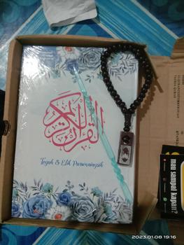 Product Review of Al Quran Cantik Tulis Nama Hard Cover Alquran Al-Qur'An Hardcover from m**7 0