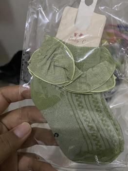 Product Review of Kaos Kaki Bayi perempuan / Kaos Kaki Renda Anak Perempuan Cantik from M**🌹 0