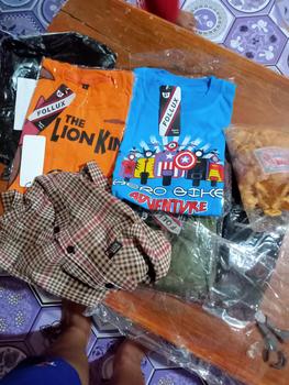 Product Review of Follux - Kemeja Flanel Import anak laki-laki lengan pendek bahan lembut dan nyaman Fashion kids from s**4 0