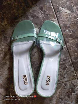 Product Review of Sandal hells wanita/ hak tahu 3cm Mika Gesper (MG) from k**a c**l 1