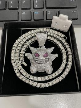 Product Review of Dây chuyền Mặt Gengar Pokemon (Dây xoắn + Dây tennis Loại 2) from L** Đ**g S** 0