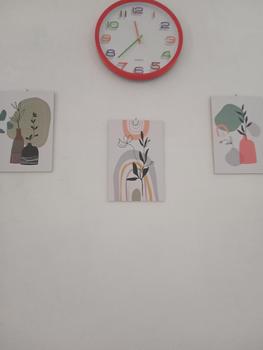 Product Review of Set Hiasan Dinding Abstrak Dapat 3 Panel Walldecor - SETABSTRAK-07 from S**2 0