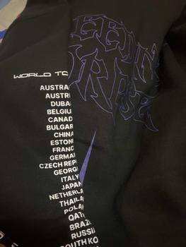 Product Review of MRJN - Black Hoodie Hollow fleece sweater from a**i 0
