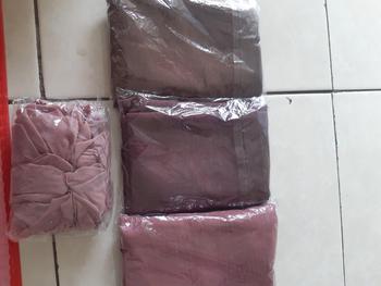 Product Review of Bergo Crinkle Size L Airflow - Hijab Simple dan Cantik - Jilbab Instan Muslim Standar Nyaman Panjang Wanita from R**s 0