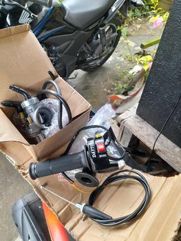 Product Review of karburator pe 28 26 24 keihin sepaket gaspontan tombol 2 semua motor setiingan mudah from B**o 0
