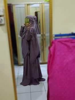 Product Review of gamis syari set YUMNA byresvy_collection mewah elegant simple from k**i K**a 2