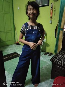 Product Review of Hanila Baju Kodok Anak Kulot Jeans Umur 5-15tahun from C** M**4 0