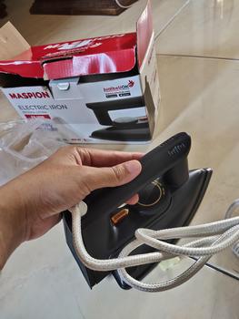 Product Review of ENVIO - MASPION Setrika Listrik EX-1010 BB Hitam  - Elektronik Rumah Tangga from D**A 2