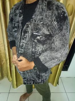Product Review of Jaket Jeans Pria Denim Jacket Distro Full Printing Motif Polos from B**a 0