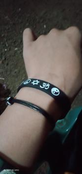 Product Review of Peace - Hitam - Gelang Wristband by Embracelet from ˗**˗ 1