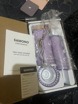 Product Review of (BISA COD) Samono Setrika Uap Ungu SW-GSG120 / GSP120 [GSP/GSG] Auto Shut-Off from R**i 0