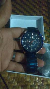 Product Review of Jam Tangan Pria terbaru kekinian Jam Tangan Pria Keren-Jam Tangan Pria Anti Air -Jam Tangan Pria Tali Kulit/Rantai stanlies C C15 bisa cod Quartz Titanium Watch Waterproof Watch from A** R**d 0