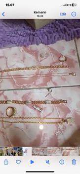 Product Review of SET PERHIASAN TITANIUM ANTI KARAT BISA COD (KALUNG , LIONTIN, GELANG, ANTING, DAN CINCIN) Perempuan Elegan from C**G ** 1