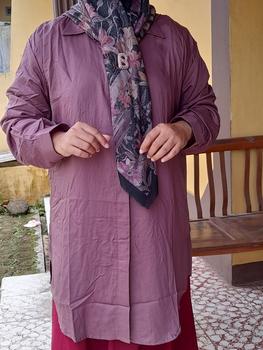 Product Review of Zalfaoutfit ALINA tunik kerja rayon polos from K**h 0