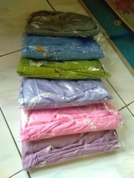 Product Review of Paket 3pcs Daster Kimono Long Busui Motif Belah Samping Panjang Bumil Katun Rayon from o**p 0