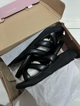 Product Review of LAPEPA YUK - Sepatu Sandal Wanita Wedges VIVIAN Model Silang dua Tali Strap Belakang Hak Tinggi Sole 3 cm Spatu Sendal Gunung Cewek  Size 36 37 38 39 40 41 Warna Hitam Black Kekinian Premium Terbaru Shoes Ori Original Mall Official Store Promo from i**i 1