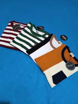 Product Review of Kaos anak stripe green series polca Fashion from i**i 0