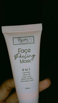 Product Review of ( Ready Stock ) Byzoe Face Peeling Mask Dead Cell Remover - FYC from l**♌ 0