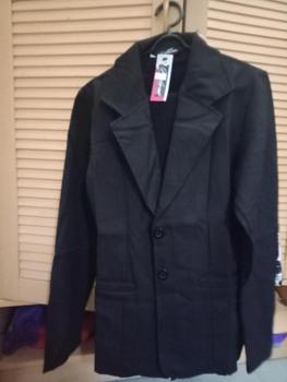 Product Review of Jas Blazer Wanita Jas Kerja Kantor Cewe Polos Dewasa Anak Jaket Blezer Cewek Pakaian Formal Kantoran Dasar Hitam Abu  Bahan Panjang Kancing Jumbo Big Size Cardigan Rompi Outer Perempuan  Ootd Korean Style Seragam Slimfit from Y**7 0