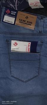 Product Review of Celana Jeans Pria Slimfit - Jeans Pensil - Biru muda bahan melar - PCL denim outfit from A**a 0